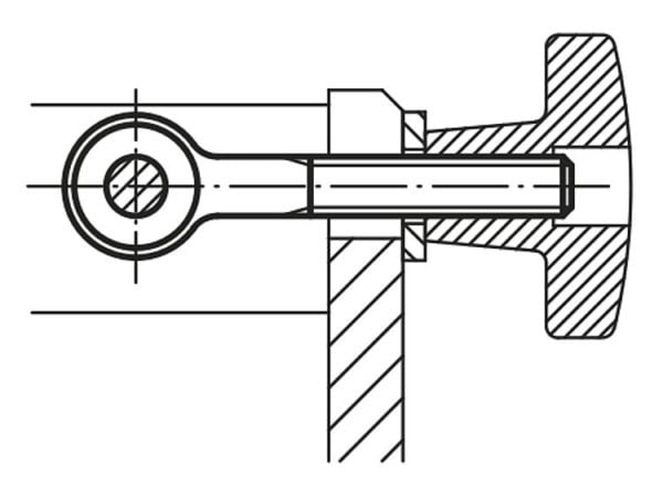 Eye Bolts Steel & Stainless Steel DIN 444 - K0396