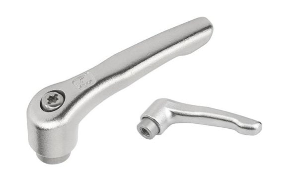 KIPP Clamping Levers K0124 Stainless Steel with Internal Thread