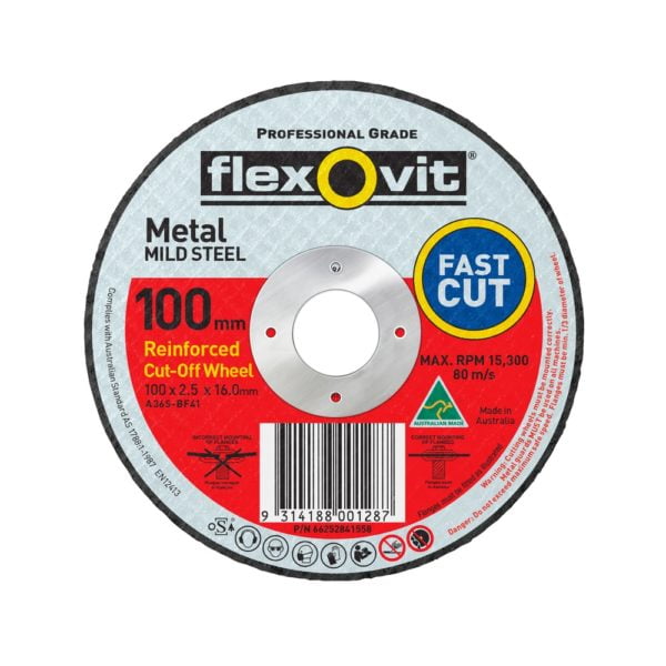 Flexovit Cut Off Wheel Mega Inox Ultra Thin Premium Grade