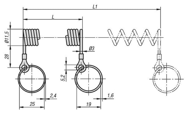 Retaining and Safety Cables