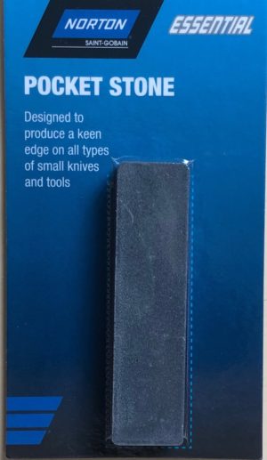 Norton Pocket Stone Knife Fine Sharpening Stone