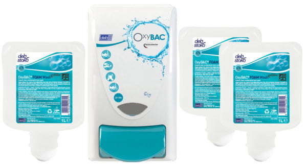 Deb Stoko OxyBAC® FOAM Hand Wash Starter Pack 1 LTR