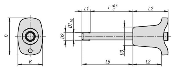 KIPP Ball Lock Pins self-locking K0792