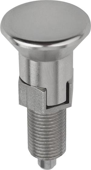 KIPP Indexing Plunger Stainless Steel K0632 M16 x 1.5